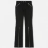 Skinny Jeans mit ausgestelltem Bein