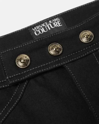 Skinny Jeans mit ausgestelltem Bein