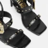 Slingback-Sandalen „Emily” mit Nieten