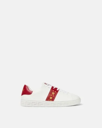 Sneakers mit Greca-Verzierung