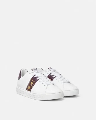 Sneakers mit Greca-Verzierung