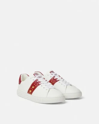 Sneakers mit Greca-Verzierung
