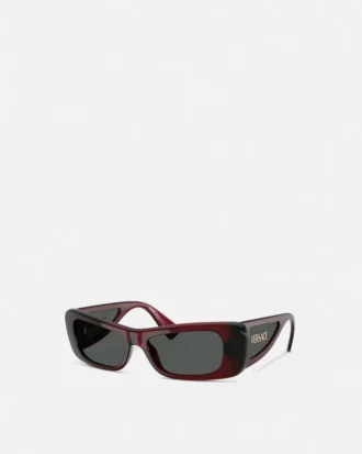 Sonnenbrille mit Logo auf den Gläsern