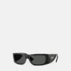 Sonnenbrille mit Logo auf den Gläsern