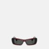 Sonnenbrille mit Logo auf den Gläsern