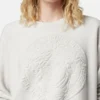 Strickpullover aus Kaschmir-Mischung mit Medusa-Motiv