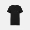 T-Shirt aus gerippter Baumwolle