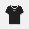 T-Shirt aus Stretch-Viskose-Jersey