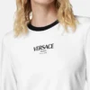 T-Shirt aus Stretch-Viskose-Jersey