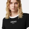 T-Shirt aus Stretch-Viskose-Jersey