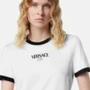 T-Shirt aus Stretch-Viskose-Jersey