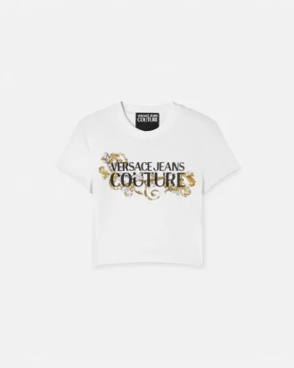 T-Shirt „Crystal Outline Barocco”