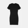 T-Shirt-Kleid „Crystal Outline Barocco”