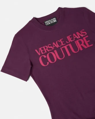 T-Shirt-Kleid mit Institutional Logo