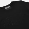 T-Shirt-Kleid mit Kristall-Logo