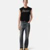T-Shirt mit Animalier-Logo