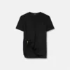 T-Shirt mit drapiertem Sicherheitsnadel-Detail