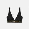 Triangel-Bralette aus Baumwolljersey