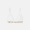 Triangel-Bralette aus Baumwolljersey