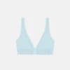 Triangel-Bralette aus Baumwolljersey