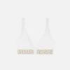 Triangel-Bralette aus Baumwolljersey