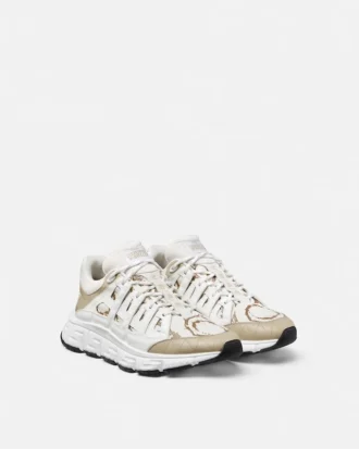 Trigreca Jacquard-Ledersneaker