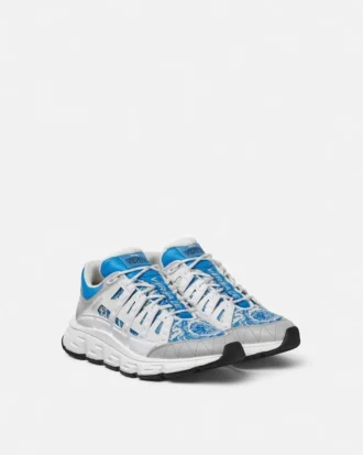 Trigreca Jacquard-Ledersneaker
