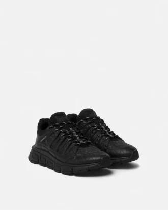 Trigreca Jacquard-Ledersneaker