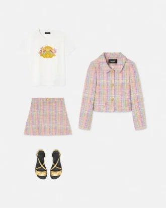 Tweed-Jacke für Kinder