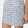 Tweed-Minikleid in A-Linie