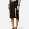 Underwater Barocco Drapierter Midirock