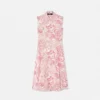 Underwater Barocco Flowy Midi-Hemdkleid