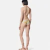 Underwater Barocco Metallic Bikini-Höschen