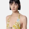 Underwater Barocco Metallic Bikini-Oberteil