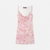 Underwater Barocco Slip-Minikleid