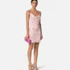 Underwater Barocco Slip-Minikleid