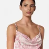 Underwater Barocco Slip-Minikleid