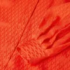 V Allover Jacquard Seiden-Lavallière-Hemd