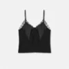 V-förmiger Seiden-Slip-Camisole
