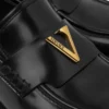 V Leder-Loafer