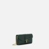 V Lederbrieftasche mit Kette