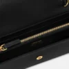V Lederbrieftasche mit Kette