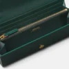 V Lederbrieftasche mit Kette