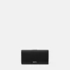V Lederbrieftasche mit Kette