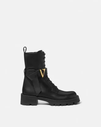 V Lederstiefel 45 mm