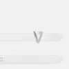 V-verzierter Ledergürtel 3 cm