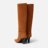 V2025 Wildlederstiefel 85 mm