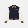 Varsity-Blousonjacke für Kinder mit Sicherheitsnadel-Logo