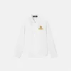 Versace Logo Crest Oxford Kinderhemd