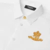 Versace Logo Crest Oxford Kinderhemd